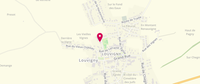 Plan de Cc Sud Messin Louvigny - périscolaire/extrascolaire, 2 Rue Pilâtre de Rozier, 57420 Louvigny