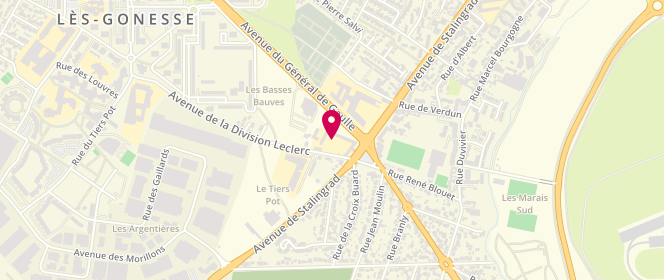 Plan de Centre de loisirs élémentaire, Ecole Élémentaire Paul Langevin, 95140 Garges-lès-Gonesse