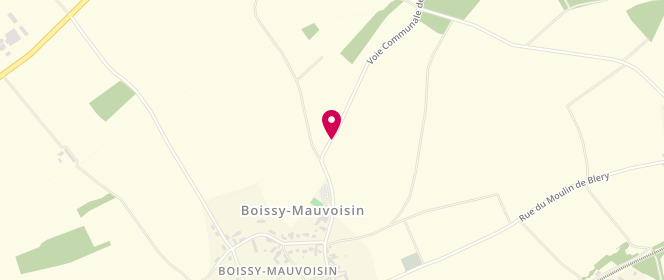 Plan de Accueil de loisirs - Boissy Mauvoisin, Rue des Tilleuls, 78200 Boissy-Mauvoisin