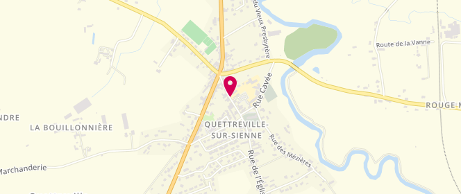 Plan de Accueil de loisirs de Quettreville Sur Sienne, 31A Rue de l'Eglise, 50660 Quettreville-sur-Sienne