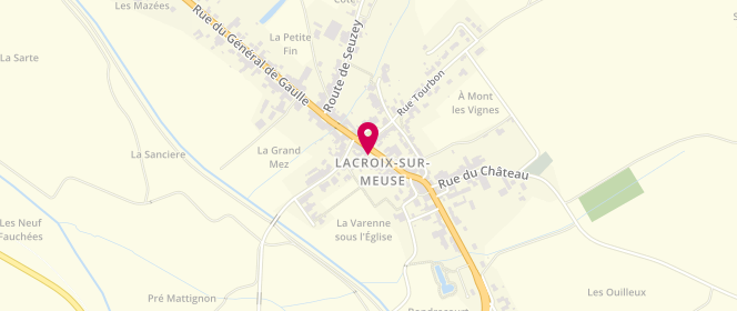 Plan de Accueil de loisirs - Afr Lacroix Sur Meuse, 39 Rue du Général de Gaulle, 55300 Lacroix-sur-Meuse