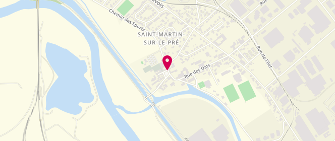 Plan de Anim Jeunes, Place du Général de Gaulle, 51520 Saint-Martin-sur-le-Pré