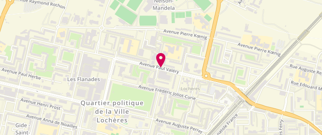 Plan de Accueil de loisirs - Lochères, Avenue Paul Valéry, 95200 Sarcelles