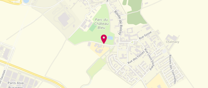 Plan de Accueil de loisirs primaire André Malraux, 3 Chemin de la Pissotte, 93290 Tremblay-en-France