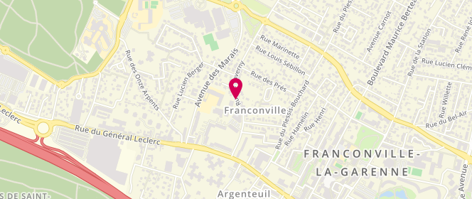 Plan de La Source, Rue de Taverny, 95130 Franconville