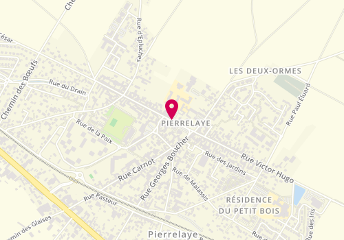 Plan de Centre de loisirs de Pierrelaye, 50 Rue Victor Hugo, 95480 Pierrelaye