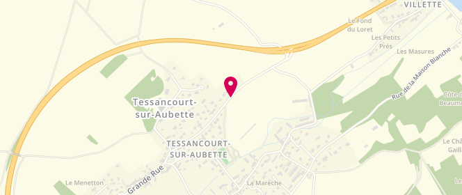 Plan de Accueil de loisirs - Accueil de Loisirs de Tessancourt, Route de Condécourt, 78250 Tessancourt-sur-Aubette