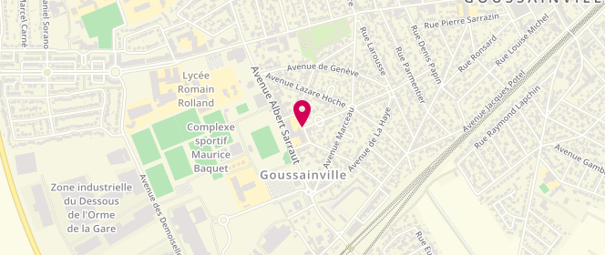 Plan de Centre de loisirs Maternel Saint-Exupéry, Place de la République, 95190 Goussainville