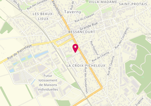 Plan de Accueil de loisirs Saint-Exupéry, Rue de la Station, 95550 Bessancourt