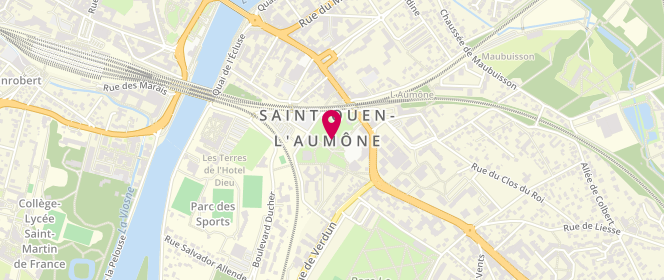 Plan de Accueil de loisirs - Mini club d'Epluches, Rue de France - Maison de Quartier, 95310 Saint-Ouen-l'Aumône