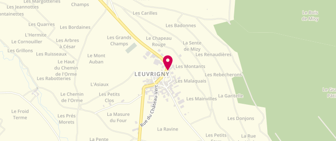 Plan de Regroupement scolaire Leuvrigny Festigny, 1 Rue de la Courte Soupe, 51700 Leuvrigny