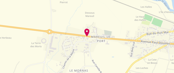 Plan de Accueil de loisirs Mareuil le Port, 24 Avenue Hubert Pierson, 51700 Mareuil-le-Port