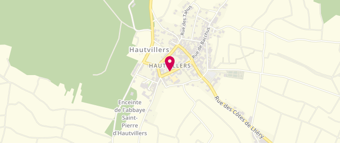 Plan de Accueil de loisirs Hautvillers, 123 Rue Henri Martin, 51160 Hautvillers