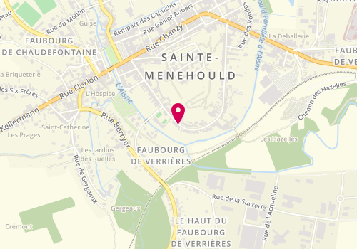 Plan de Ecole Camille Margaine, 45 Rue Camille Margaine, 51800 Sainte-Menehould