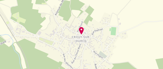 Plan de Accueil de loisirs de Crouy, 9 Rue Trevez Brigot, 77840 Crouy-sur-Ourcq