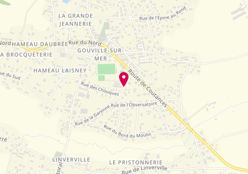 Plan de Accueil périscolaire de Gouville Sur Mer, 10 Rue de la Garenne, 50560 Gouville-sur-Mer