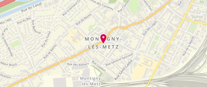 Plan de Assocation Loisirs Et Culture/Cirk'eole, 11 Bis et 13 Rue des Couvents, 57950 Montigny-lès-Metz