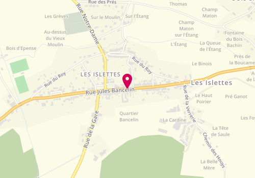 Plan de Accueil de loisirs Péri - Les Islettes - Codecom Argonne Meuse, 64 Rue Bancelin, 55120 Les Islettes