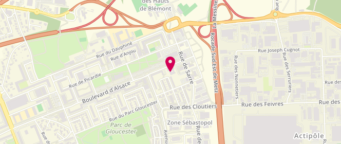 Plan de Cassis Metz - périscolaire/extrascolaire, 11 Rue de Champagne, 57070 Metz