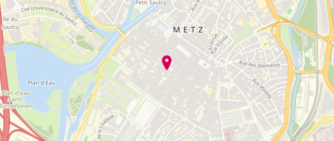 Plan de Du Côté Des Loisirs Metz - périscolaire, 16 Rue Marguerite Puhl-Demange, 57000 Metz