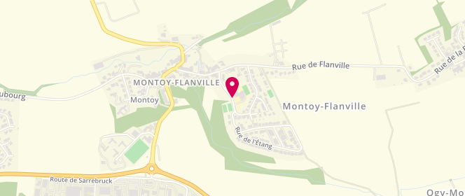 Plan de Le perisoleil Ogy-Montoy-Flanville - périscolaire/extrascolaire, 4 Rue de la Chappe, 57645 Ogy-Montoy-Flanville