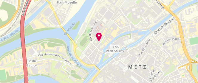 Plan de Mcl saint Marcel Metz - périscolaire / extrascolaire, 36 Rue Saint Marcel, 57000 Metz