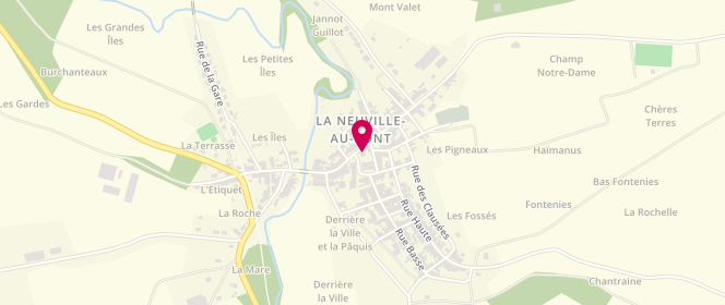 Plan de Accueil de loisirs la Neuville au Pont, Place de la Mairie, 51800 La Neuville-au-Pont