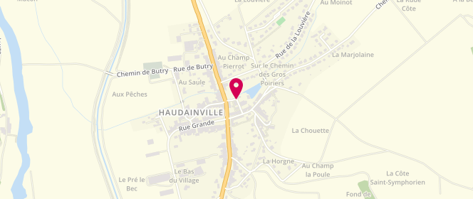 Plan de Accueil de loisirs - Ca Grand Verdun Espace Multiculturel - Haudainville, 1 Rue de l'Eglise, 55100 Haudainville