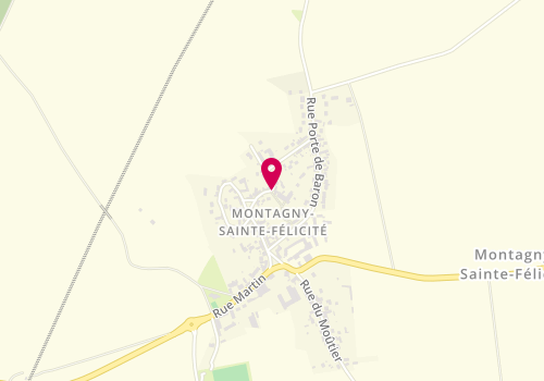 Plan de Accueil de loisirs Extra et périscolaire de Montagny Sain, 4 Rue Niville, 60950 Montagny-Sainte-Félicité