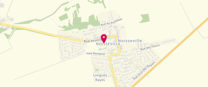 Plan de Pep Lor'est Noisseville - périscolaire/extrascolaire, 38 Rue Principale, 57645 Noisseville