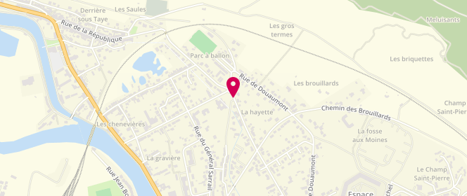 Plan de Accueil de loisirs - Ca Grand Verdun Ecole Maternelle Charles Perrault - Belleville, 41 Avenue Gaston Demenois, 55430 Belleville-sur-Meuse