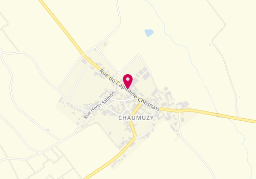 Plan de Accueil périscolaire de Chaumuzy - NAP, Rue du Capitaine Chesnais, 51170 Chaumuzy