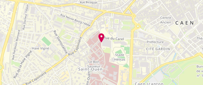 Plan de Accueil de loisirs Ville de Caen, Rue des Blanchisseries, 14000 Caen