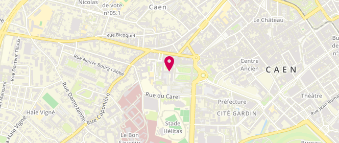 Plan de La Ronde des Bambins - Centre de Loisirs, 5 Rue Auguste Lechesne - Groupe Scolaire Lyautey, 14000 Caen