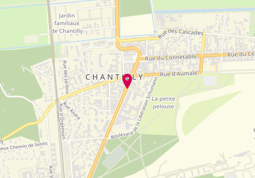 Plan de Accueil de loisirs périscolaire de Chantilly, 11 Avenue du Maréchal Joffre, 60500 Chantilly