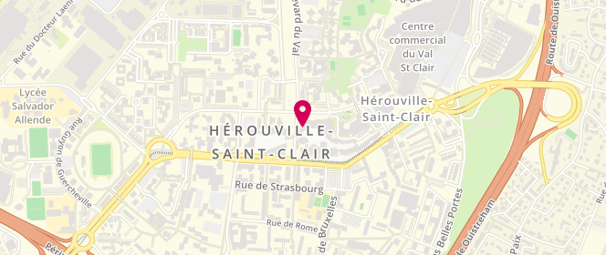 Plan de Accueil de loisirs Centre de Loisirs Haignere, Ecole Haignere, 14200 Hérouville-Saint-Clair