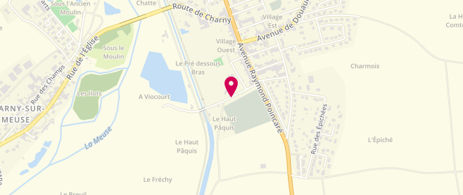 Plan de Accueil de loisirs - Ca Grand Verdun Ecole Maternelle Arc En Ciel - Bras Sur Meuse, Chemin de l'Ecluse, 55100 Bras-sur-Meuse