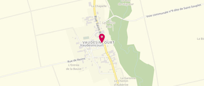 Plan de Accueil de loisirs Vallée de la Suippe Vaudesincourt, Mairie, 51600 Vaudesincourt