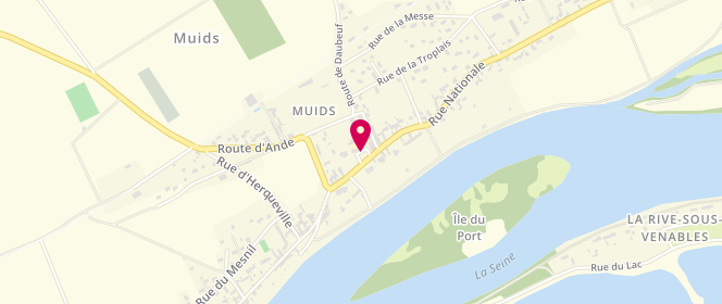 Plan de Accueil de loisirs à l'École de Muids, Place Emile Dupont, 27430 Muids