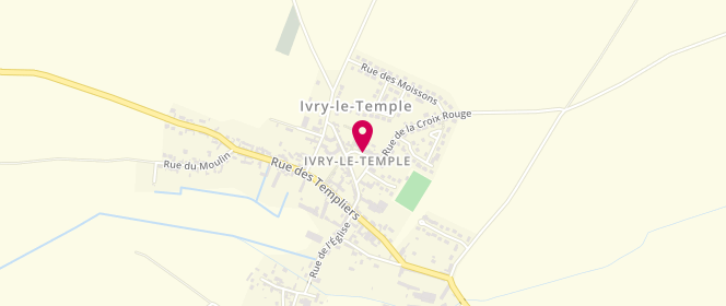 Plan de Accueil de loisirs Extra et périscolaire d'Ivry le Temple, 1 Place de la Mairie, 60173 Ivry-le-Temple
