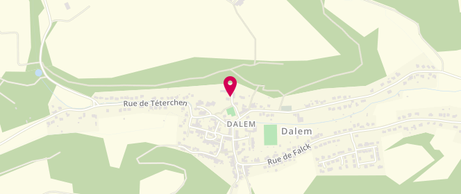 Plan de Mairie Dalem - périscolaire, 6 Rue de l'École, 57550 Dalem