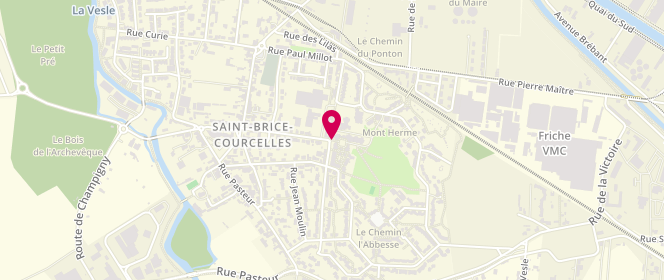 Plan de Accueil de loisirs Saint Brice Courcelles, 9 Place Jacques Brel, 51370 Saint-Brice-Courcelles
