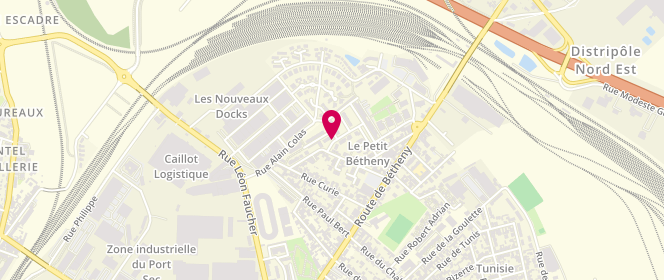 Plan de Accueil de loisirs la Passerelle Bétheny, 2 et 4 Rue Wachter, 51450 Bétheny