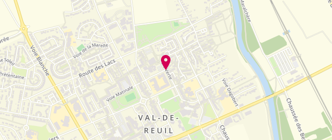 Plan de Accueil de loisirs La Ferme des Jeunes - Val de Reuil, Voie Verte, 27100 Val-de-Reuil