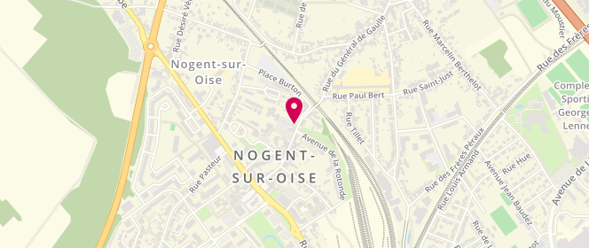 Plan de Accueil de loisirs Anim'Ados à Nogent Sur Oise, 46 Rue du Général de Gaulle, 60180 Nogent-sur-Oise