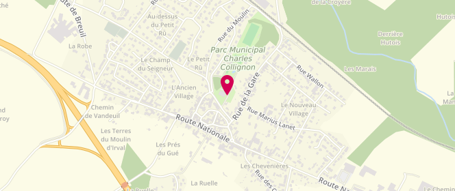 Plan de Accueil de loisirs Jonchery sur Vesle, Place Sarrette, 51140 Jonchery-sur-Vesle