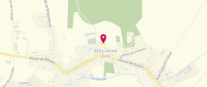 Plan de Accueil de loisirs de Bézu Saint Eloi, 100 Route de Gisors, 27660 Bézu-Saint-Éloi