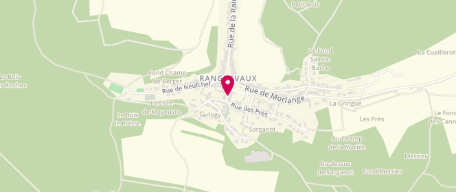 Plan de Maison pour Tous Ranguevaux - périscolaire/extrascolaire, 11 Rue Saint Barthélemy, 57700 Ranguevaux