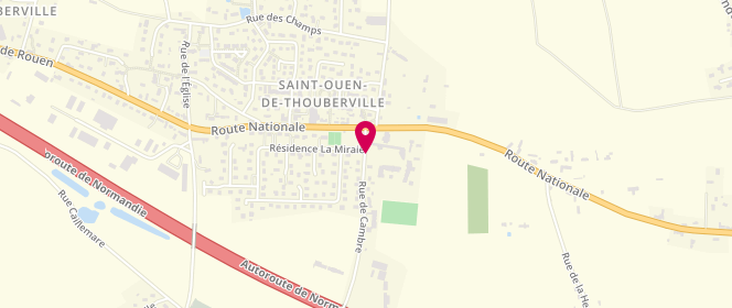 Plan de Accueil De Loisirs- Saint Ouen De Thouberville, 1 Bis Rue de Cambre, 27310 Saint-Ouen-de-Thouberville