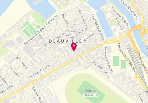 Plan de Accueil de loisirs Deauville Plein Air, 17 Rue Albert Fracasse, 14800 Deauville